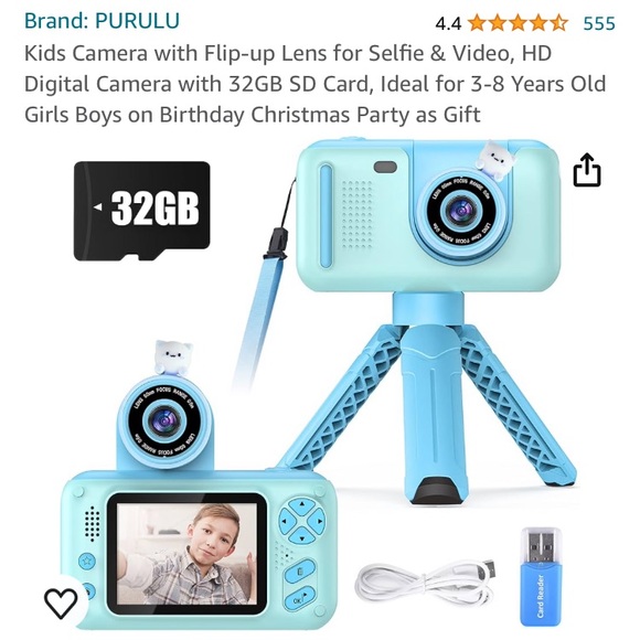 Kids camera and case - Picture 1 of 8